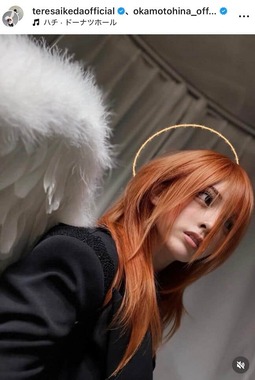 池田瑛紗さんのインスタグラム（＠teresaikedaofficial）より