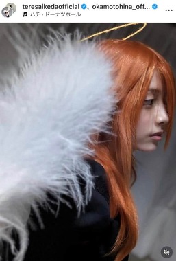池田瑛紗さんのインスタグラム（＠teresaikedaofficial）より