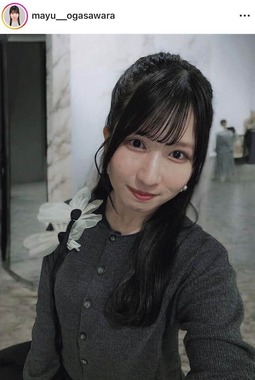 小笠原茉由さんのインスタグラム（＠mayu__ogasawara）より