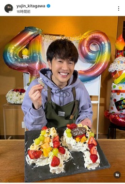 北川悠仁さんのインスタグラム（＠yujin_kitagawa）より