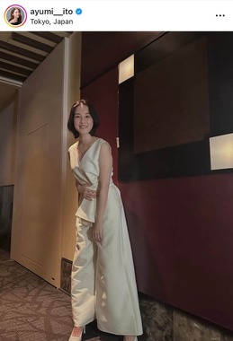伊藤歩さんのインスタグラム（＠ayumi__ito）より