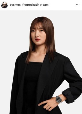 シスメックススケートチームのインスタグラム（＠sysmex_figureskatingteam）より
