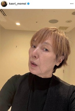 桃井かおりさんのインスタグラム（＠kaori_momoi）より