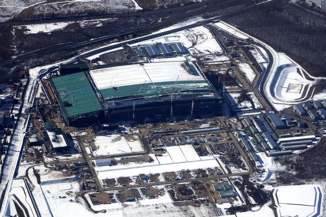 半導体メーカーのラピダスが、北海道千歳市に工場を建設（写真：アフロ）
