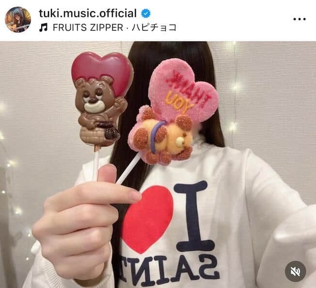 tuki.さんのインスタグラム（＠tuki.music.official）より