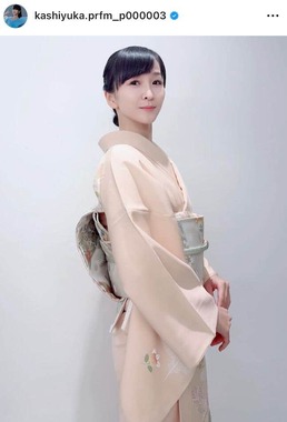 かしゆかさんのインスタグラム（＠kashiyuka.prfm_p000003）より