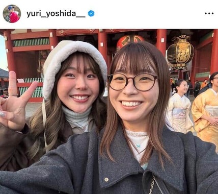 吉田優利さんのインスタグラム（＠yuri_yoshida__）より