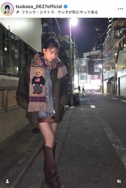 本田翼さんのインスタグラム（＠tsubasa_0627official）より