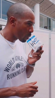 今大会のアンバサダーを務めたクリスチャン・テイラーさん（米）
