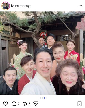 和泉元彌さんのインスタグラム（＠izumimotoya）より