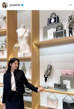 キム・ヨナさんのインスタグラム（＠yunakim）より