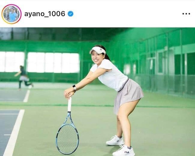 園田彩乃選手のインスタグラム（＠ayano_1006）より