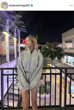 金田久美子さんのインスタグラム（＠kinkumiringo93）より