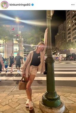 金田久美子さんのインスタグラム（＠kinkumiringo93）より