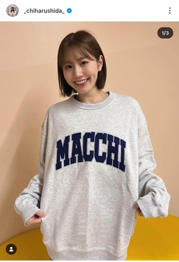 志田千陽選手のインスタグラム（＠_chiharushida_）より