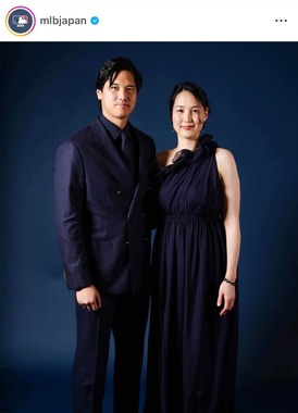 MLB Japanのインスタグラム（＠mlbjapan）より