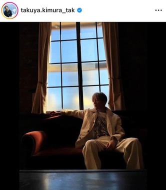 木村拓哉さんのインスタグラム（＠takuya.kimura_tak）より