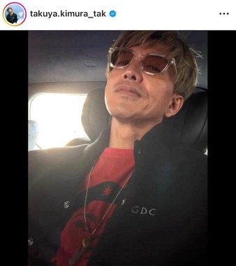 木村拓哉さんのインスタグラム（＠takuya.kimura_tak）より