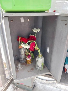 東京・神保町で話題の公衆電話（2026年1月下旬に撮影）