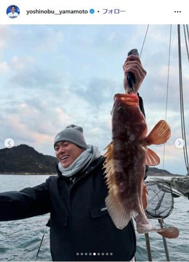 山本由伸投手のインスタグラム（＠yoshinobu__yamamoto）より