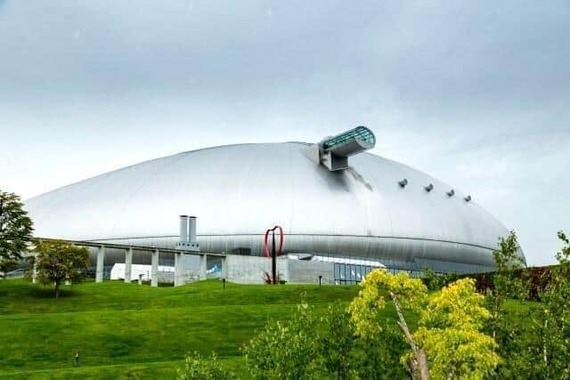 嵐のコンサートが開かれる大和ハウスプレミストドーム（札幌ドーム）
