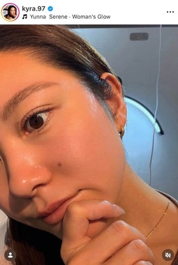 白波瀬海来さんのインスタグラム（＠kyra.97）より