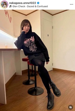 中川安奈さんのインスタグラム（＠nakagawa.anna1022）より