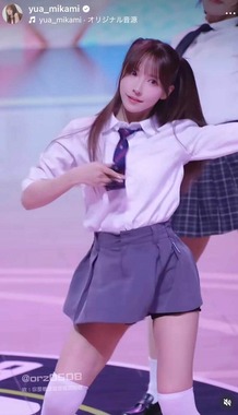 三上悠亜さんのインスタグラム（＠yua_mikami）より