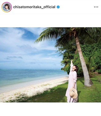 森高千里さんのインスタグラム（＠chisatomoritaka_official）より