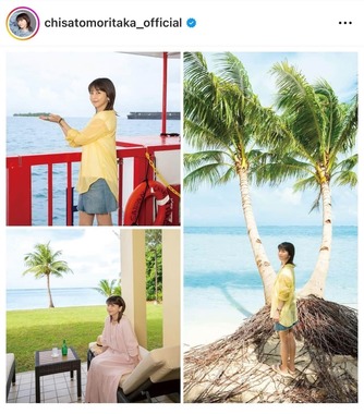 森高千里さんのインスタグラム（＠chisatomoritaka_official）より