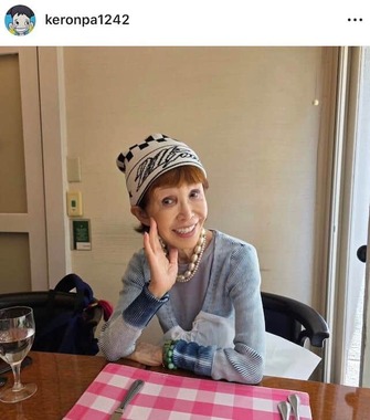 うつみ宮土理さんのインスタグラム（＠keronpa1242）より