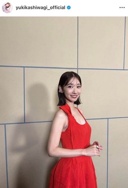 柏木由紀さんのインスタグラム（＠yukikashiwagi_official）より