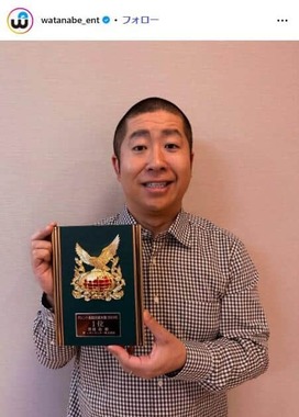 「ハライチ」澤部佑さん。ワタナヘ゛エンターテインメント公式インスタグラム（＠watanabe_ent）より