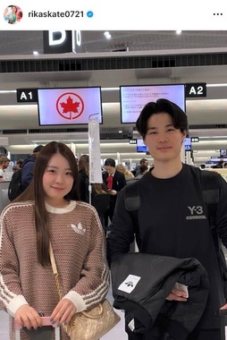 紀平梨花選手のインスタグラム（＠rikaskate0721）より