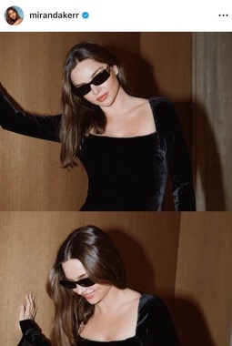 ミランダ・カーさんのインスタグラム（＠mirandakerr）より