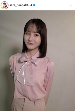 本田紗来さんのインスタグラム（＠sara_honda0404）より