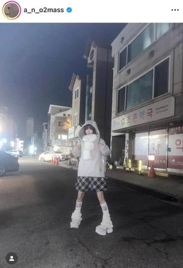 あのさんのインスタグラム（＠a_n_o2mass）より