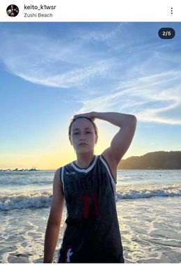 ケイト・ウィラサクレック選手のインスタグラム（＠keito_k1wsr）より