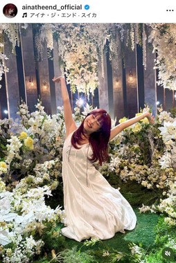 アイナ・ジ・エンドさんのインスタグラム（＠ainatheend_official）より