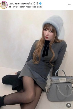 益若つばささんのインスタグラム（＠tsubasamasuwaka1013）より