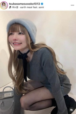 益若つばささんのインスタグラム（＠tsubasamasuwaka1013）より