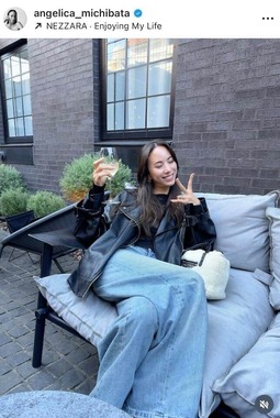 道端アンジェリカさんのインスタグラム（＠angelica_michibata）より