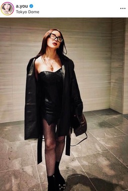 浜崎あゆみさんのインスタグラム（＠a.you）より