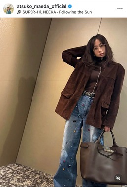 前田敦子さんのインスタグラム（＠atsuko_maeda_official）より