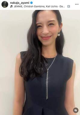 中条あやみさんのインスタグラム（＠nakajo_ayami）より