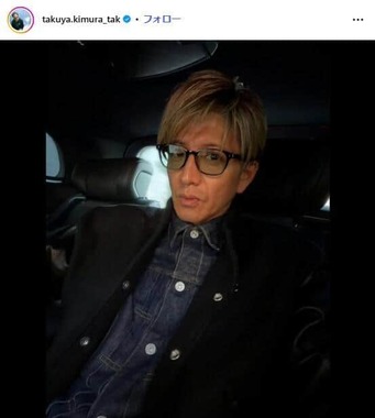 木村拓哉さんのインスタグラム（＠takuya.kimura_tak）より