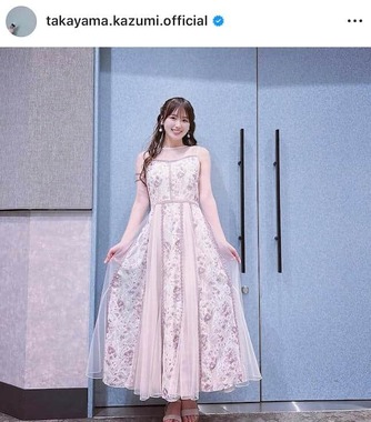 高山一実さんのインスタグラム（＠takayama.kazumi.official）より