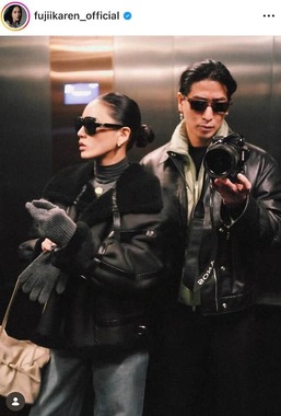 藤井夏恋さんのインスタグラム（＠fujiikaren_official）より