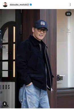 元木大介さんのインスタグラム（＠daisuke_motoki2）より