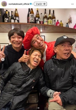 木梨憲武さんのインスタグラム（＠noritakekinashi_official）より